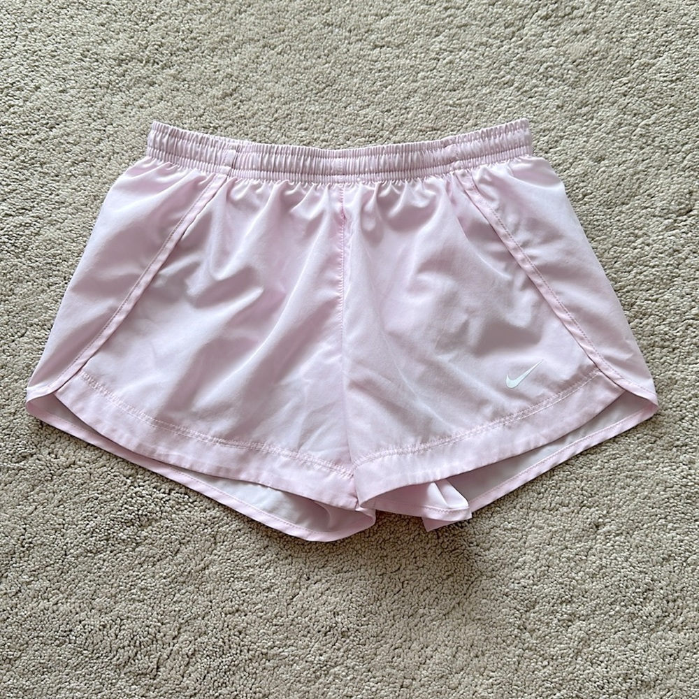 Nike Dri-Fit pink running shorts size M